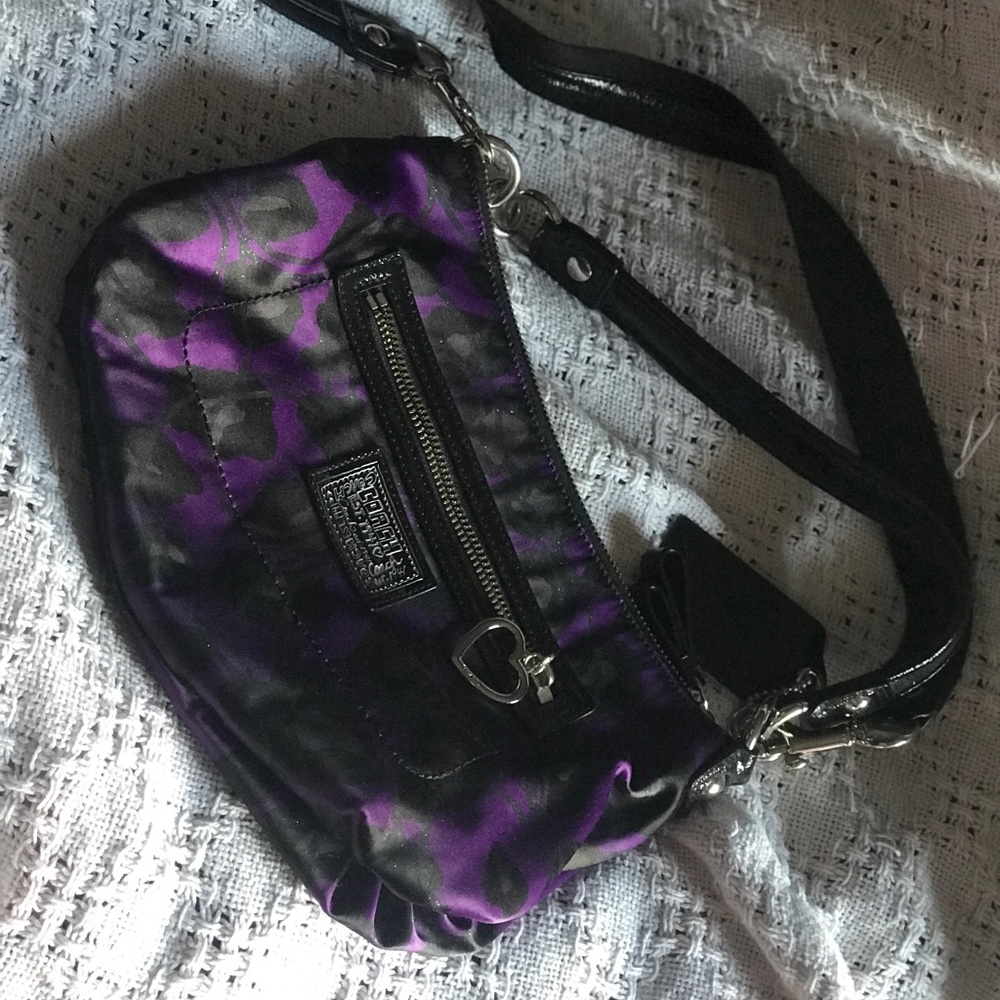 Coach leopard crossbody